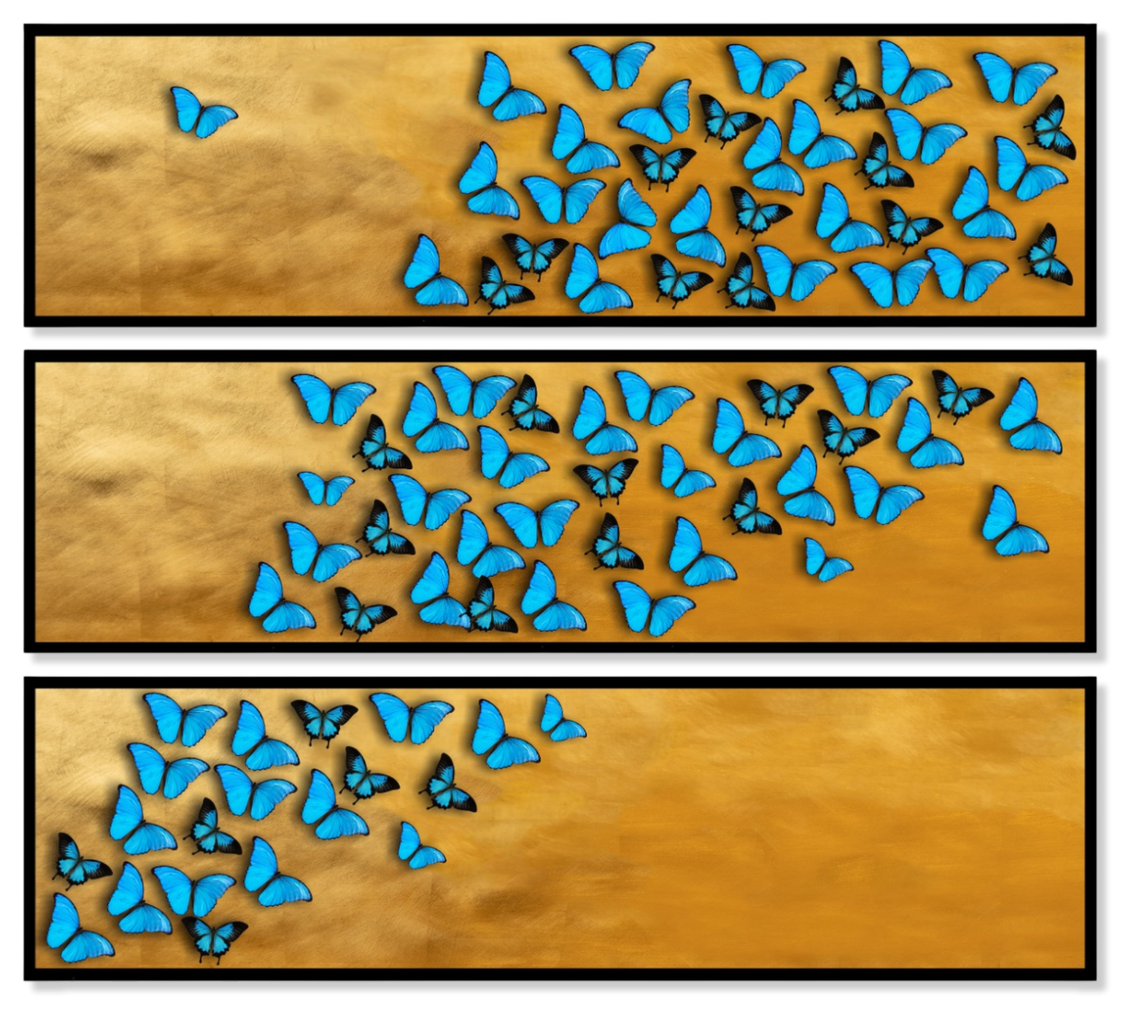 Changes Triptych Horizontal
