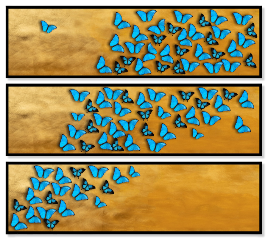 Changes Triptych Horizontal