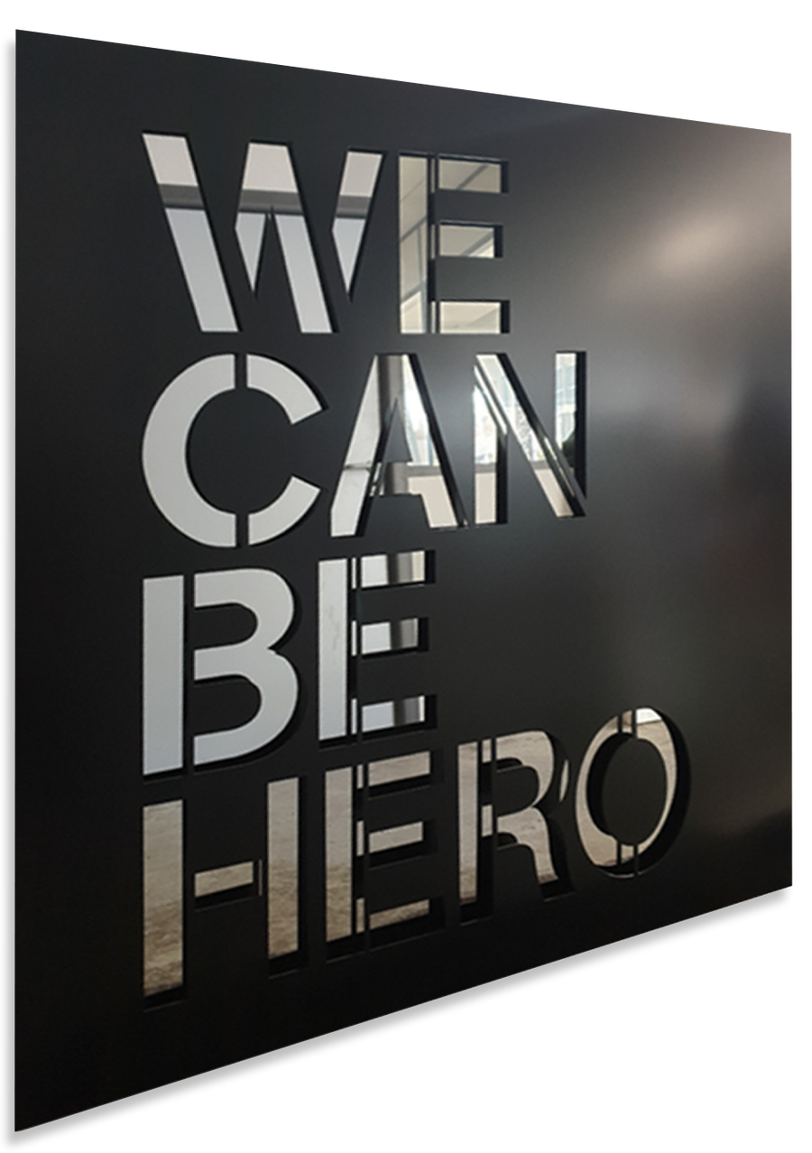 We Can Be Hero Black