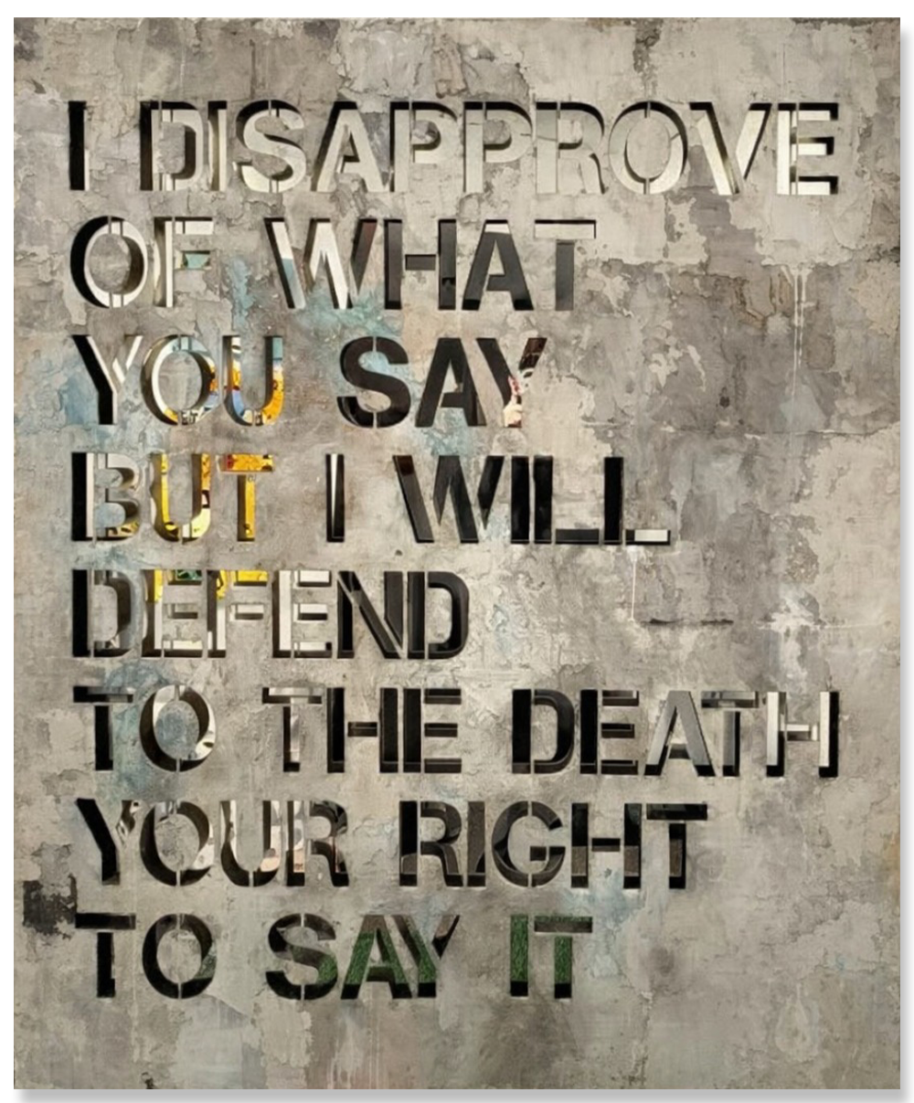 I Disapprove of What You Say But I Will... Chaux Inverse
