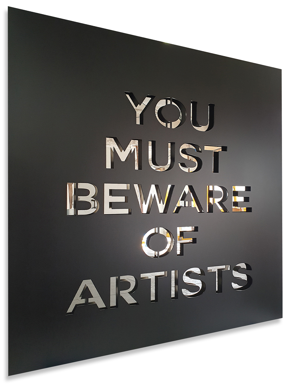 You Must Beware of Artists - Black