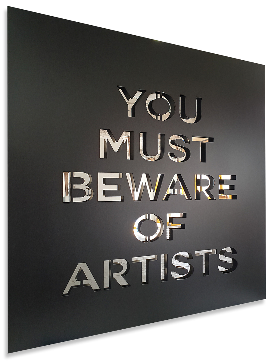 You Must Beware of Artists - Black