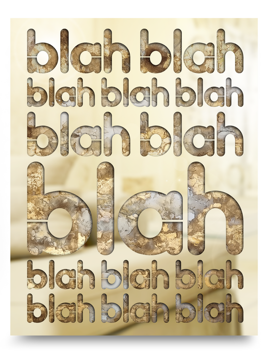 Blah Blah Blah