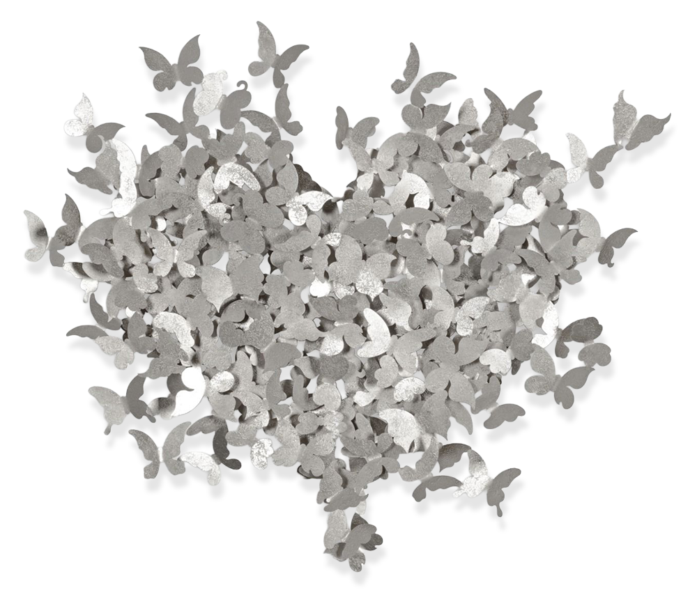 My Heart is All a Flutter - Silver
