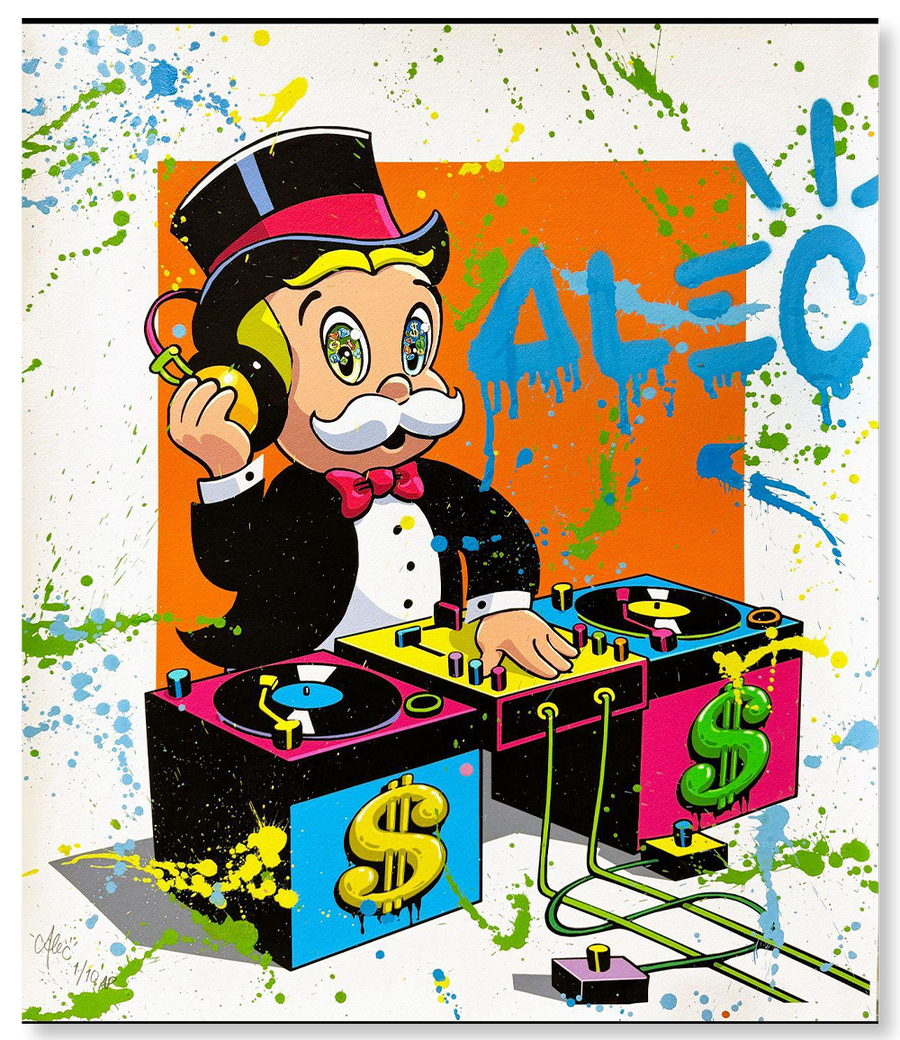 Monopoly DJ Orange
