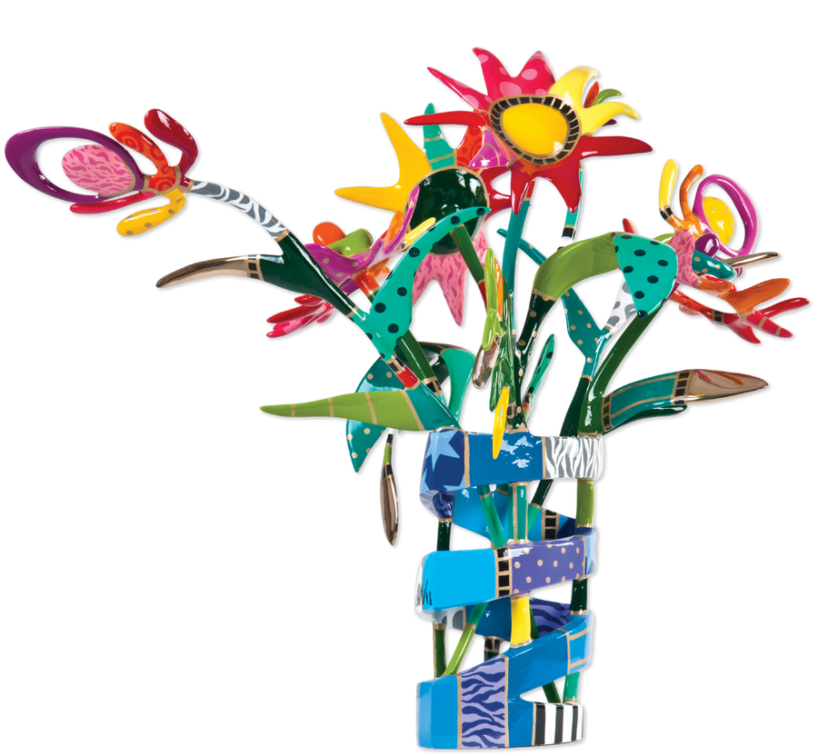 Nostalgic Flower  - 7 Flowers Vase