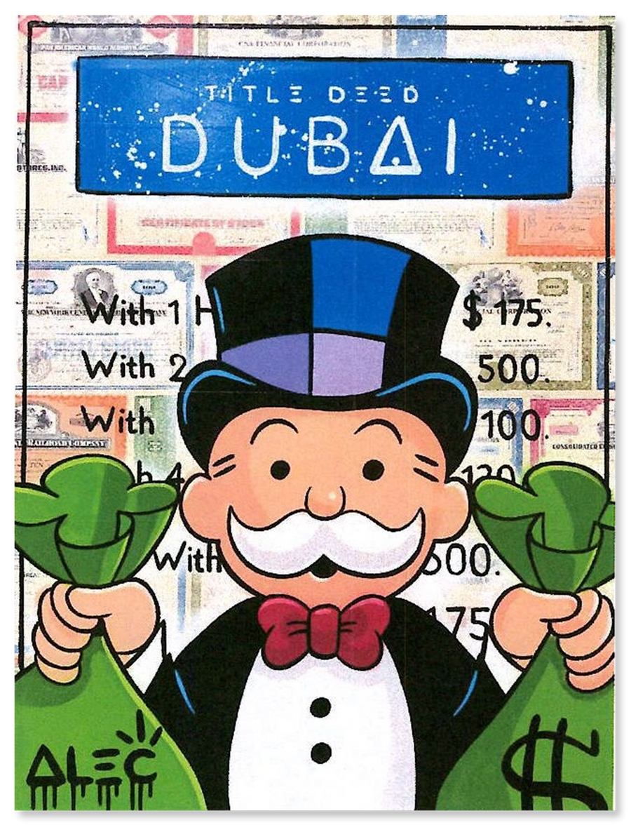 Dubai Title Deed with Monopoly