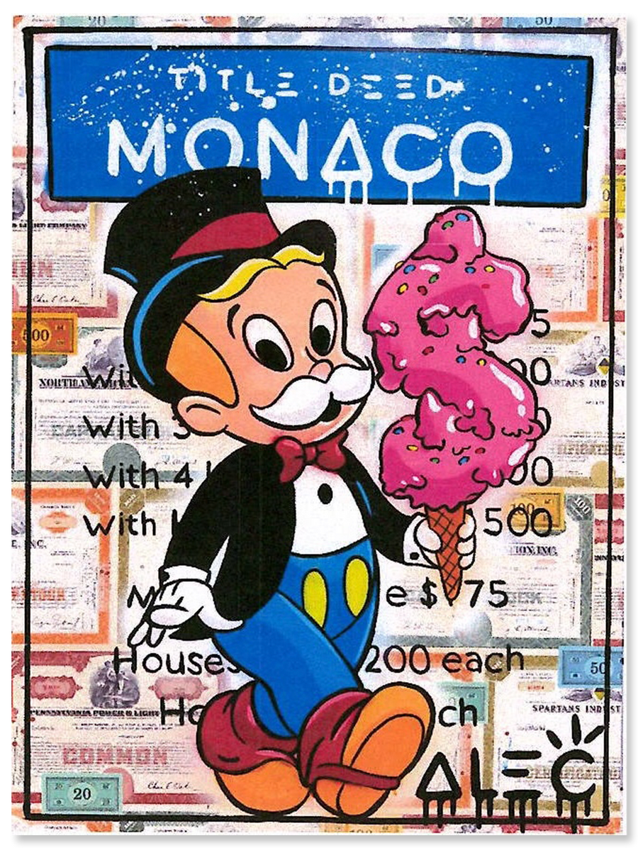 Richie with Ice Cream, Monaco Title Deed