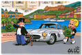 Monopoly & Richie with Silver Car, Monaco Seaside