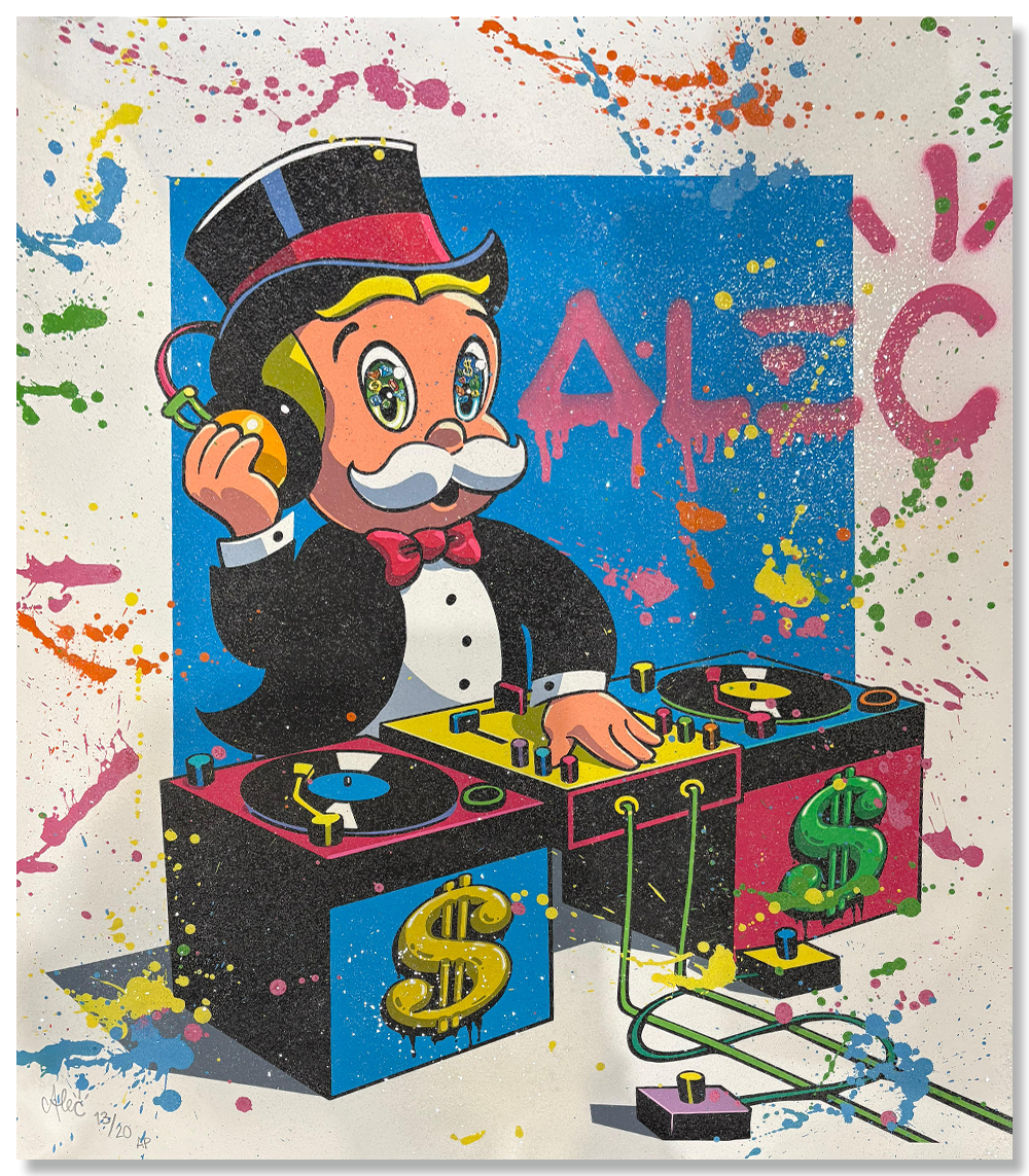 Monopoly Dj Blue - Pink Signature