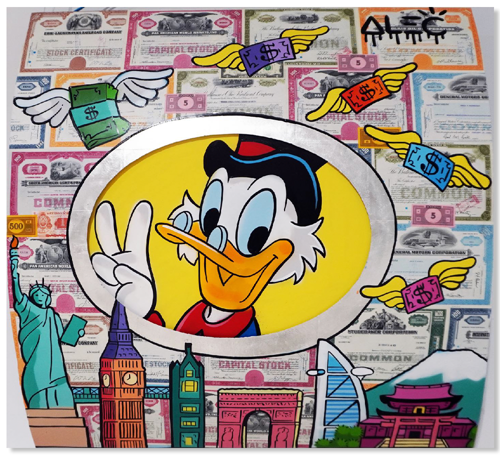Private Jet Window - Scrooge