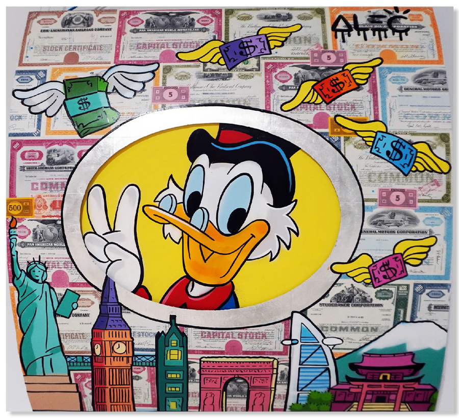 Private Jet Window - Scrooge