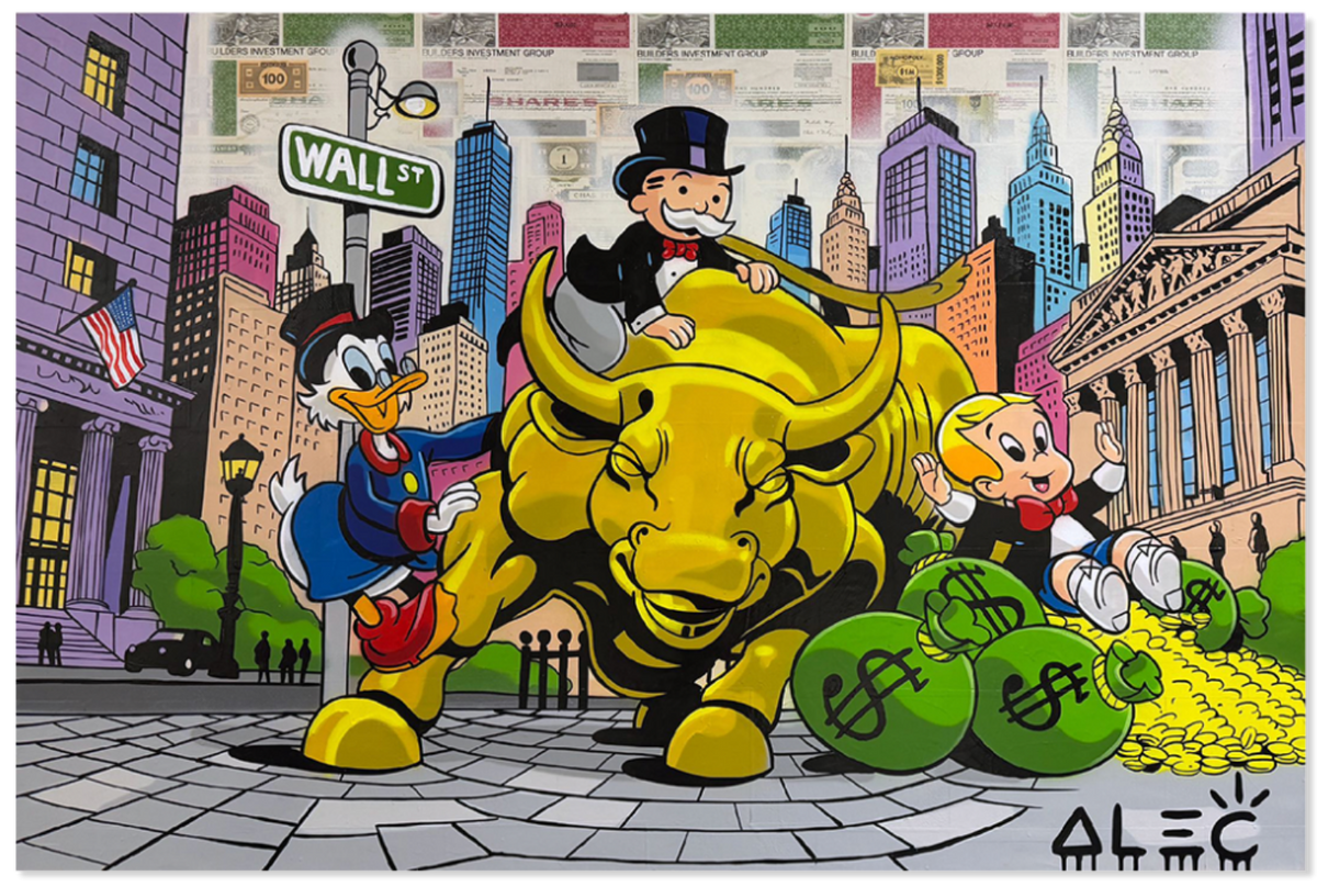 Monopz Team in Wall Street Bull