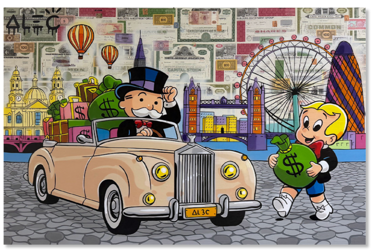 Monopoly Richie Beige Car London