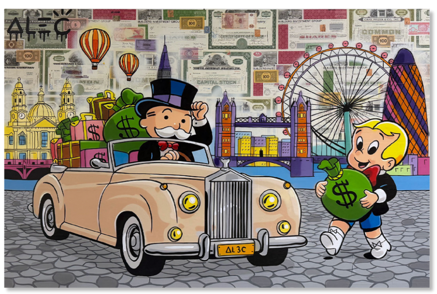 Monopoly Richie Beige Car London