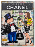 Title Deed Black Monopoly and Girl