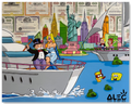 Monopoly and Richie Dates on Yachts NYC Harbour