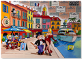 Monopoly Date at the Docks with Characters in St Tropez