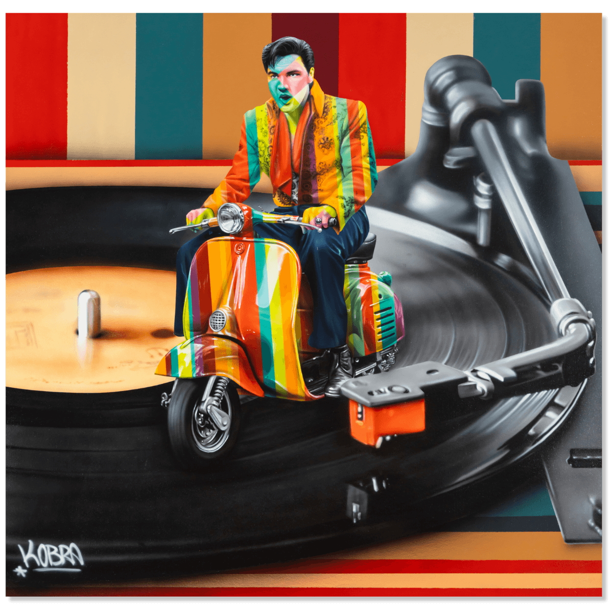 Retro Elvis