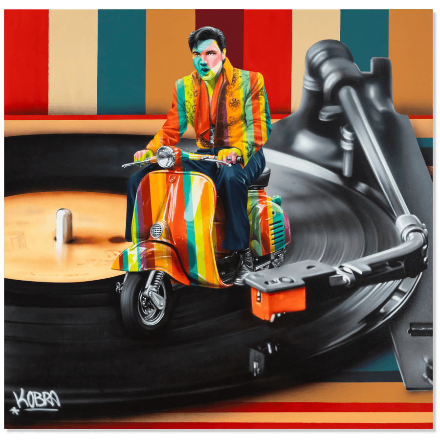 Retro Elvis