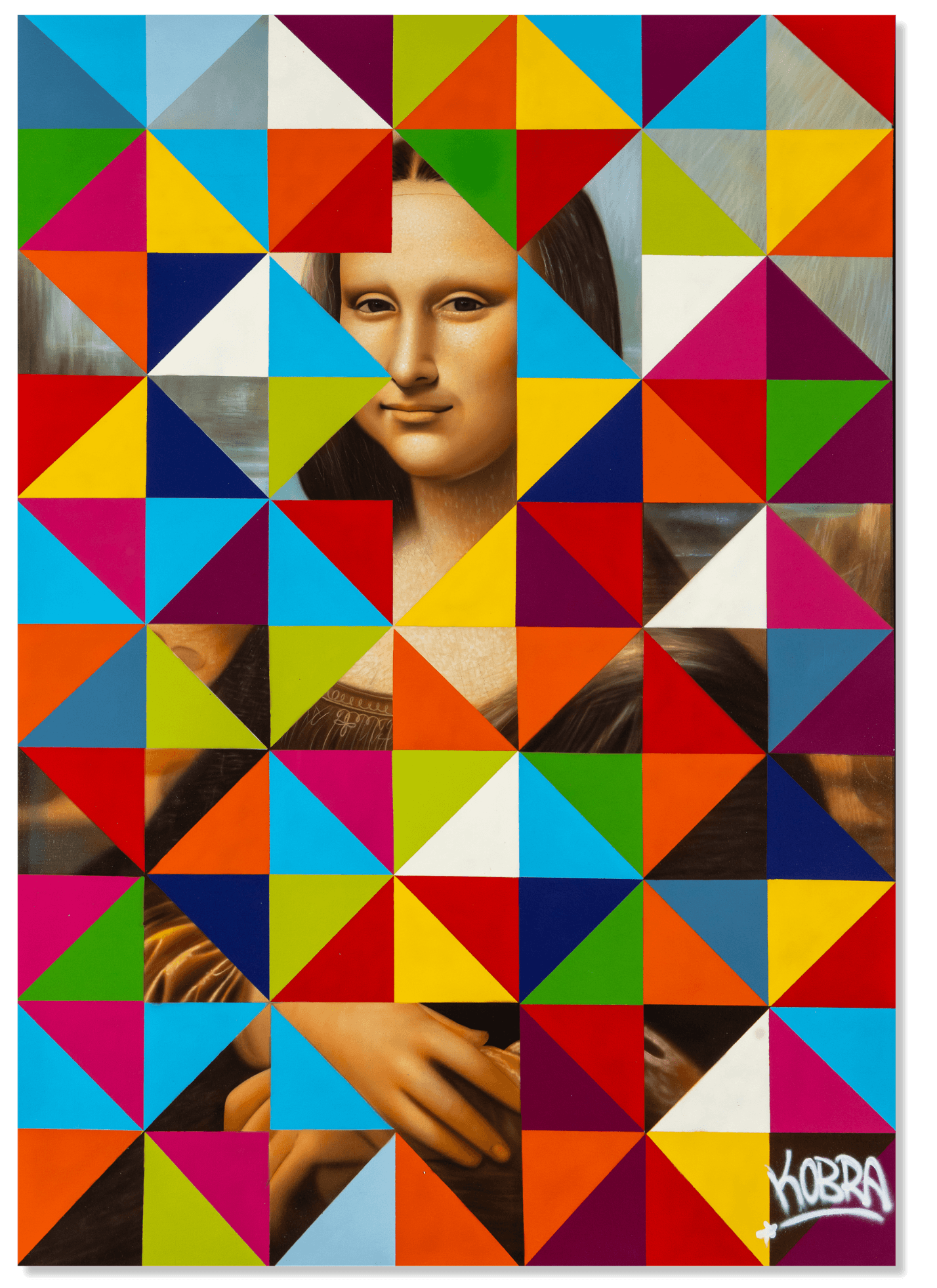 Mona Lisa Geometric