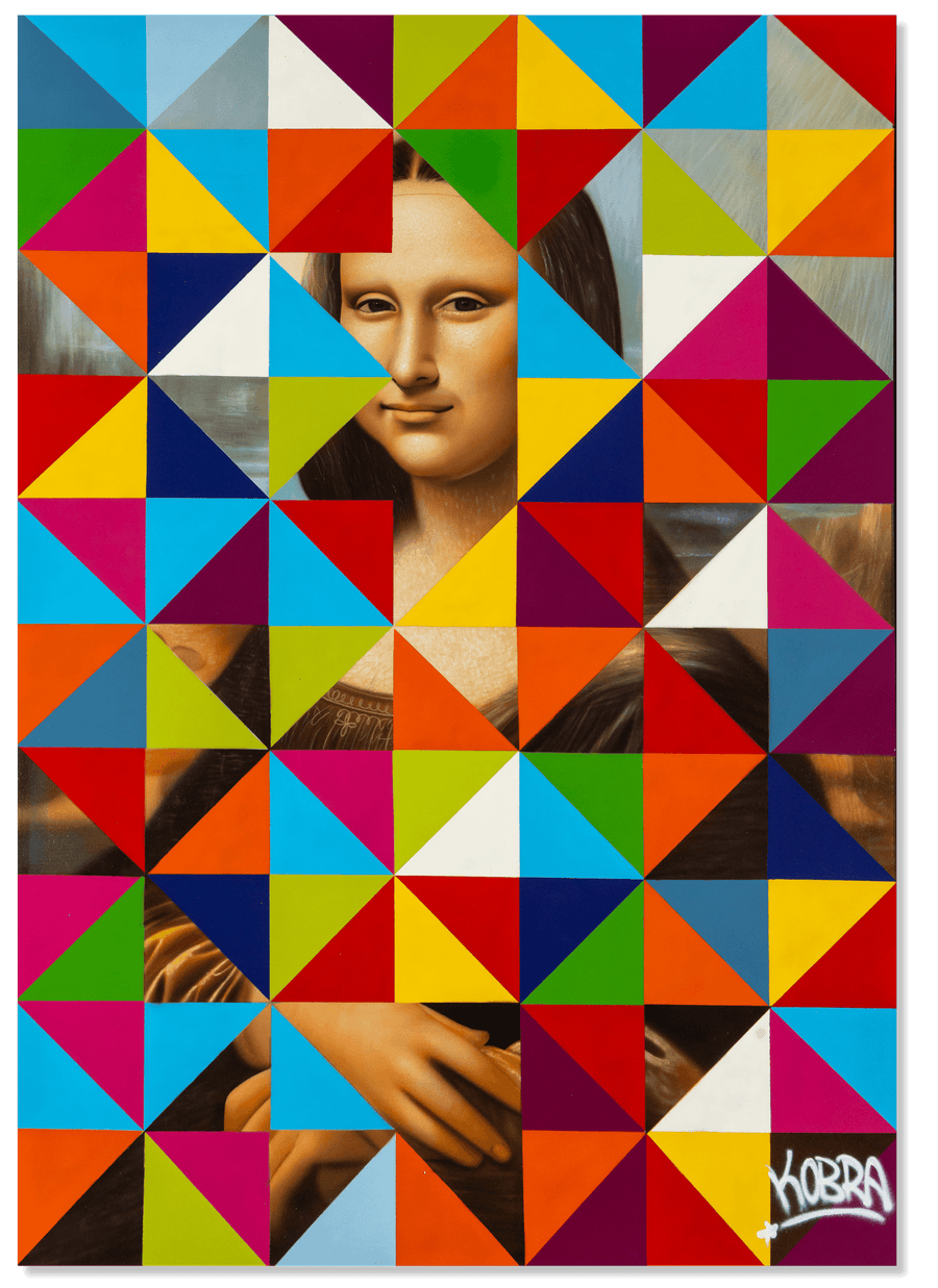 Mona Lisa Geometric