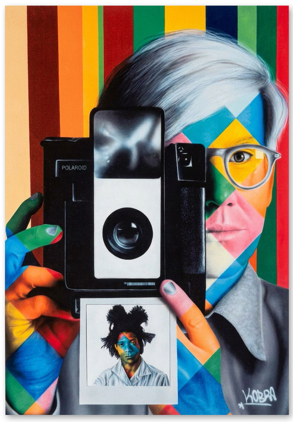 Warhol Polarizing Basquiat