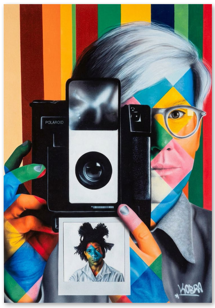 Warhol Polarizing Basquiat