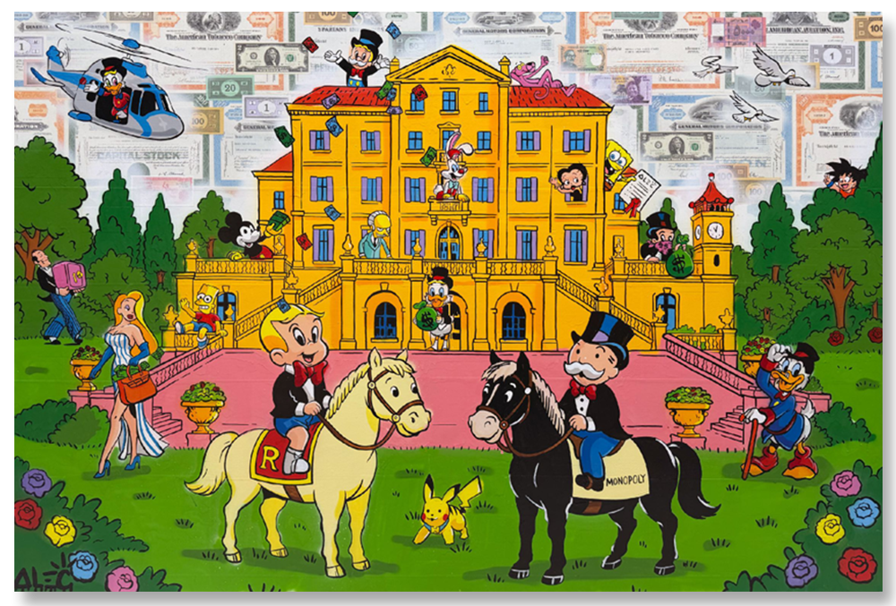 Team Mansion Richie Monopoly on Horses