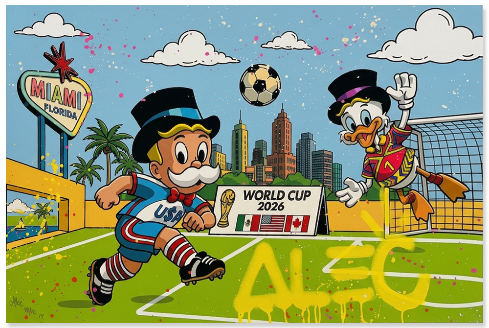 World Cup Print - Yellow Signature