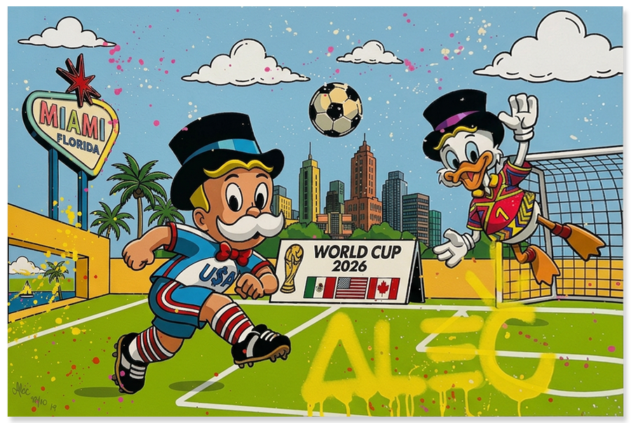World Cup Print - Yellow Signature
