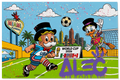 World Cup Print - Purple Signature