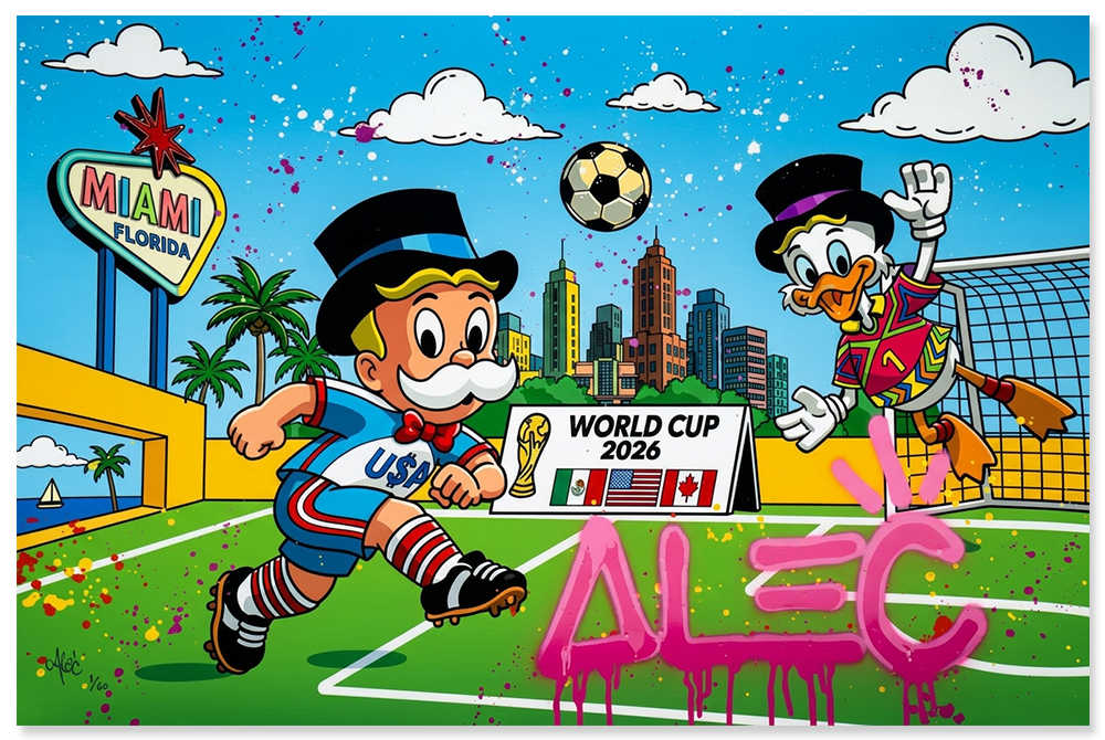 World Cup Print - Pink Signature