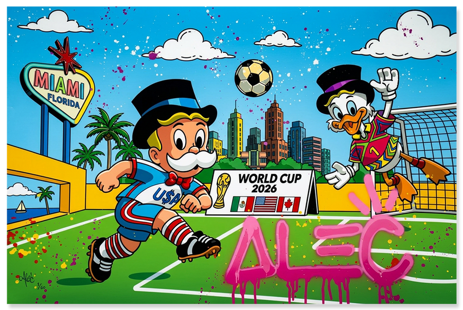 World Cup Print - Pink Signature