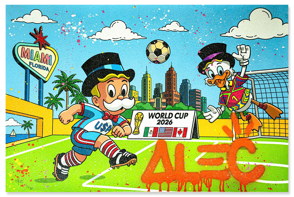 World Cup Print - Orange Signature