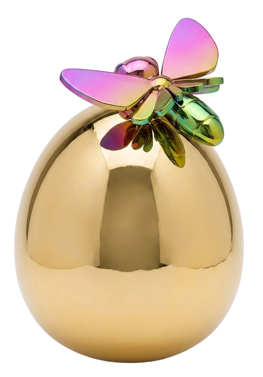 Multicolor Egg and Bee