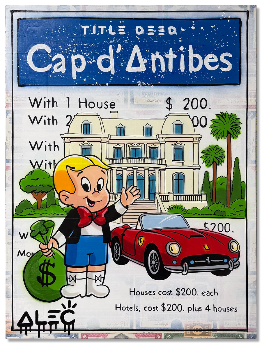 Title Deed Cap d'Antibes Richie
