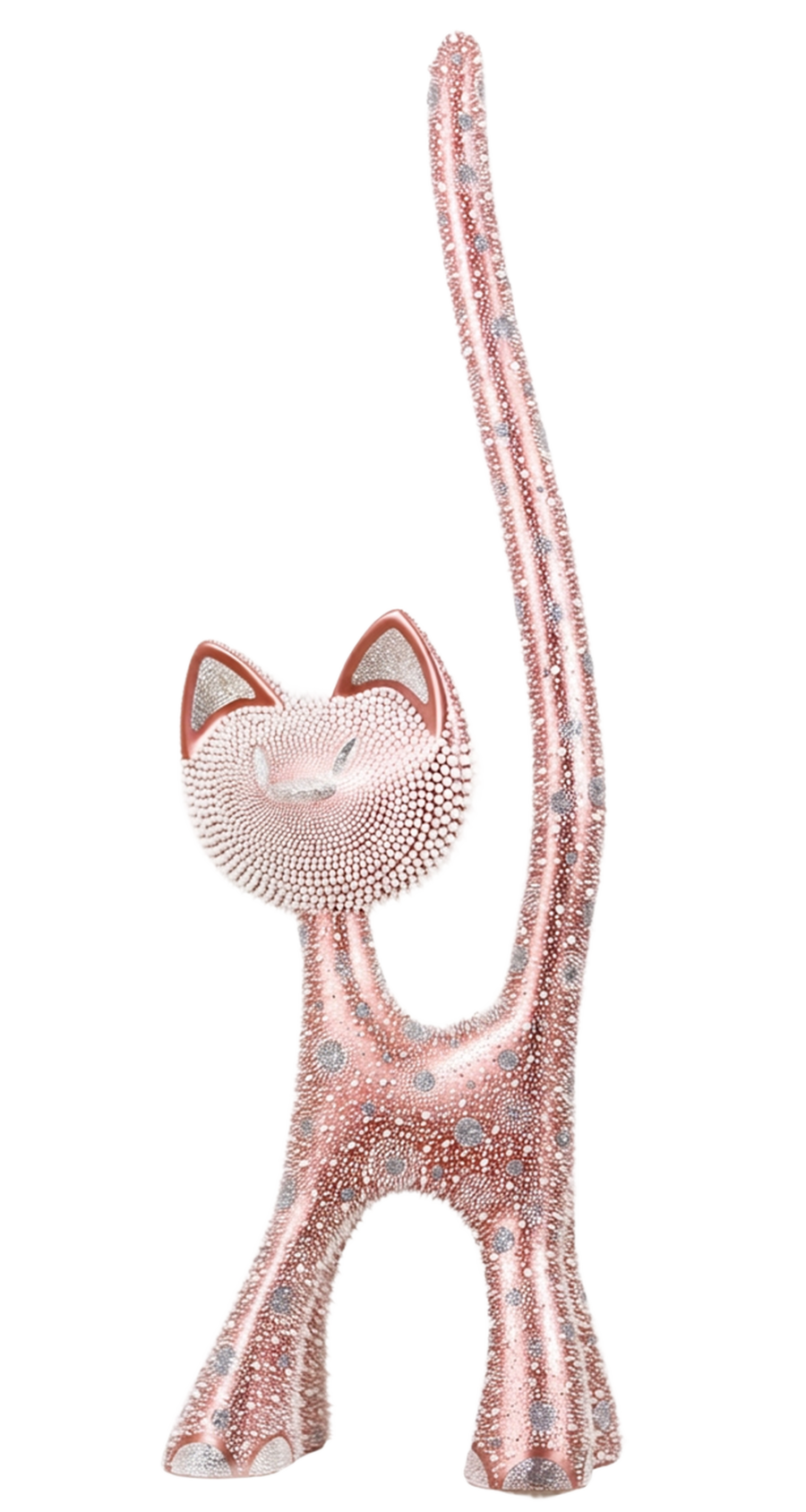 Pink & Gold Cat