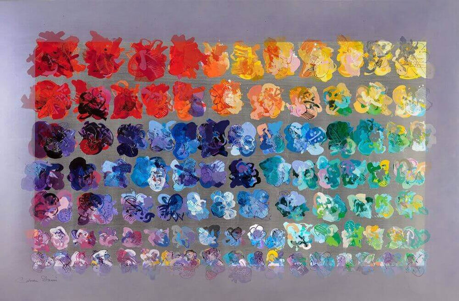 Flower Field in Paris – Silver