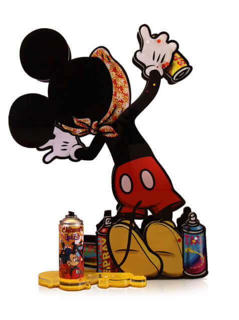 Mickey Mouse 3D – Graffiti Spray
