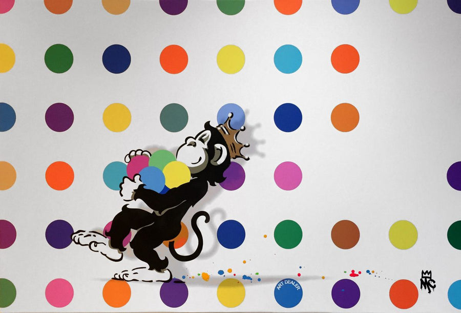 ChimplyHirst (Tribute to Damien Hirst)