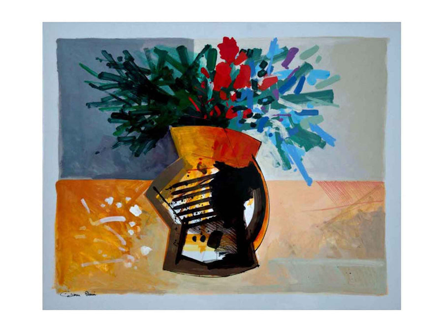 Pot With Flowers