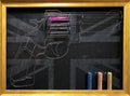 Russian Roulette XL - UK Flag (with Frame)