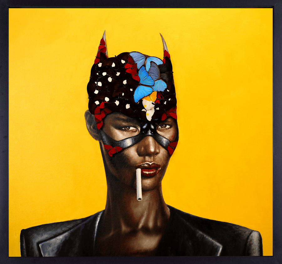 Butterfly Grace Jones Yellow