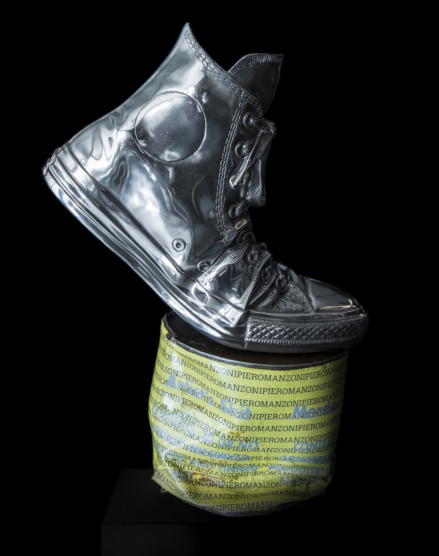 Compressed Manzoni - Chrome & Yellow