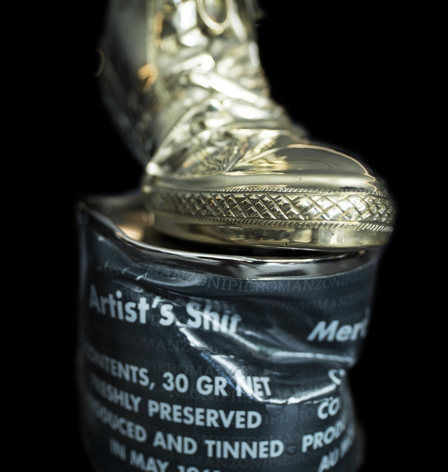 Compressed Manzoni - Gold & Black Jar (S)