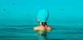 Blue Head in the Sea