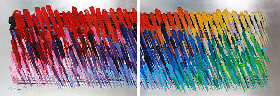 Central Park Jazz - Diptych