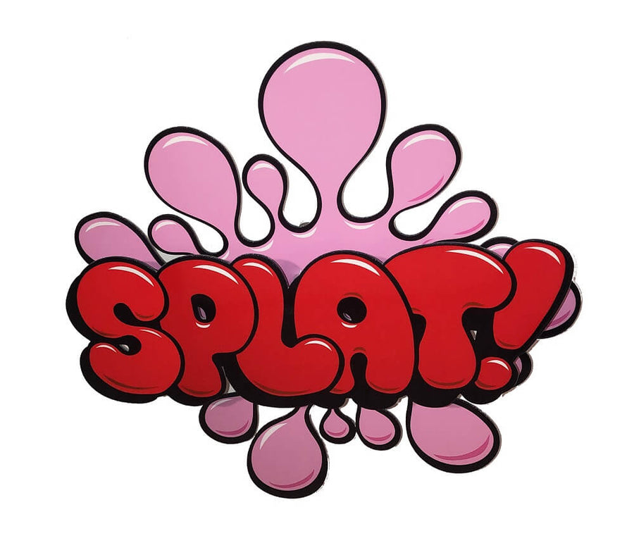 Splat! (Pink & Red)