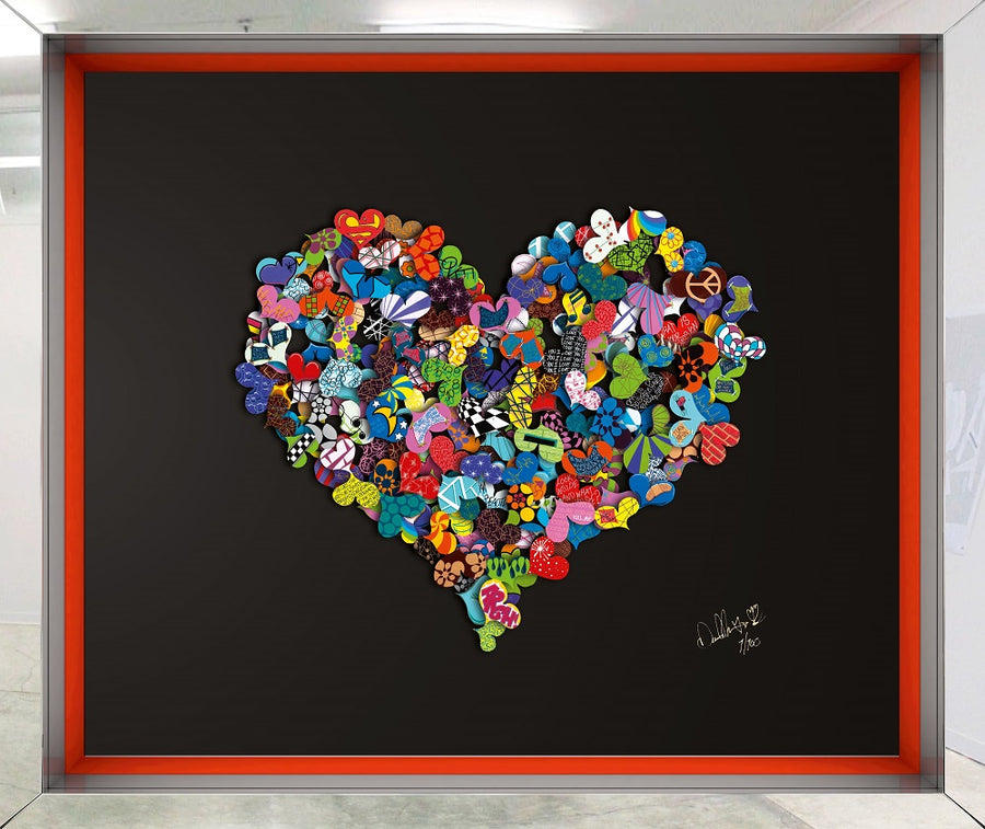Look Within Your Heart - Black (L)